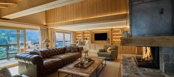 Ferienwohnung 'Steinbock B' mit Bergblick, Balkon und Wi-Fi