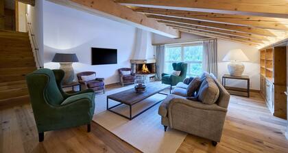 Ferienwohnung 'Steinbock' mit Bergblick, Balkon und Wi-Fi