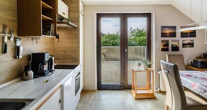 Ferienwohnung Bodenstein mit Privatterrasse und Wi-Fi