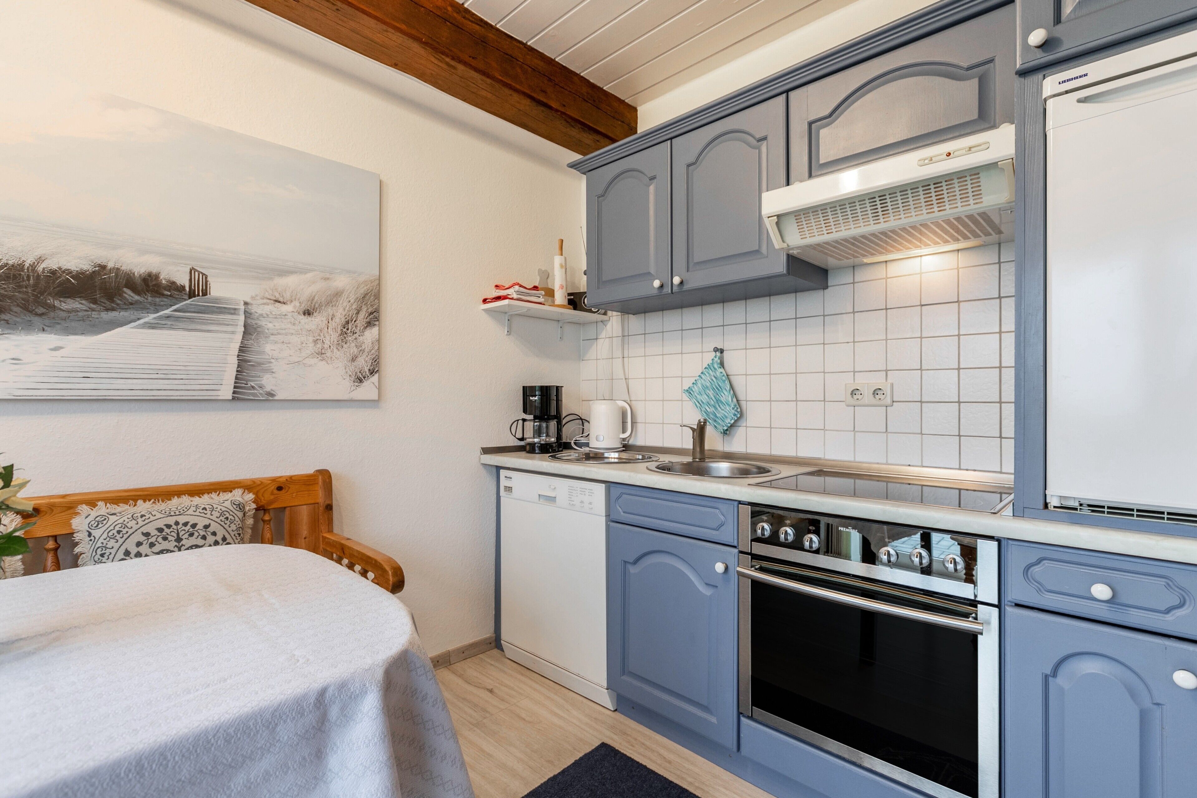 Kühlschrank, Ofen, Herdplatte, Geschirrspüler
