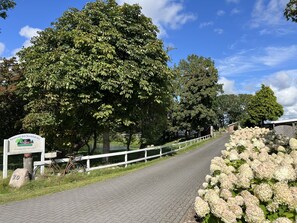 Overnattingsstedets uteområder