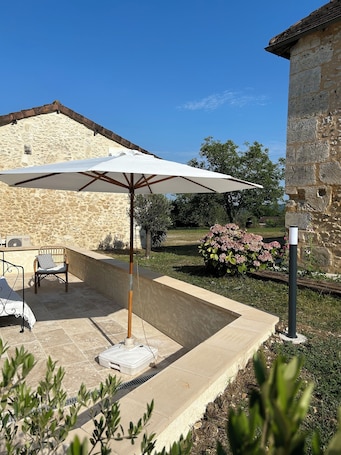 Terrace/patio. Family home : l'Etable
