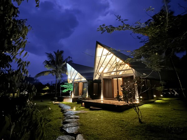 Fachada de la propiedad