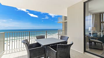Exclusive Condo, 3 Bedrooms, Balcony, Beach View | View from room