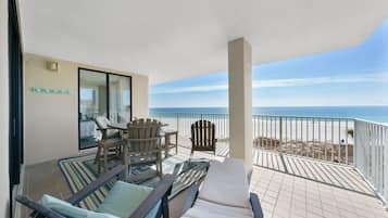 Signature Condo, 3 Bedrooms, Balcony, Beach View | Balcony
