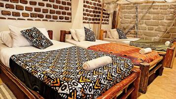 Habitación con 1 cama matrimonial o 2 individuales