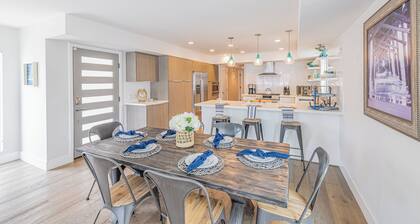 Private Rooftop + Steps to the Beach | Chic Design | Seaside Style by AvantStay