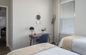 3 chambres, bureau, fer et planche à repasser, Wi-Fi gratuit