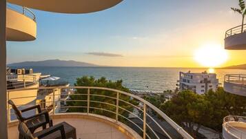 Habitación Deluxe doble, balcón, vistas al mar | Vistas del balcón
