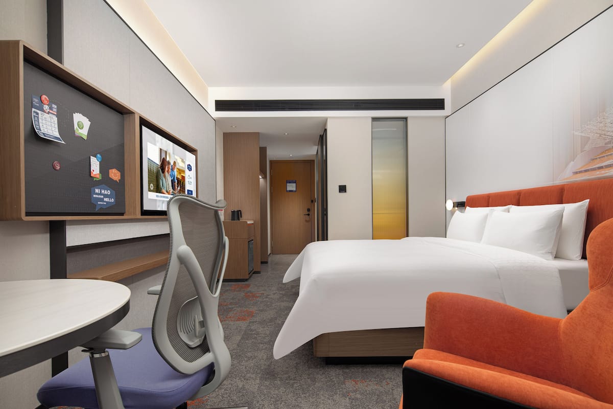 Comfort-Doppelzimmer | 1 Schlafzimmer, Schreibtisch, laptopgeeigneter Arbeitsplatz