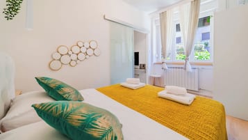 Apartamento família, 1 quarto, ar-condicionado (Quiet Corner Central Zagreb 1BR w/ AC) | 1 quarto