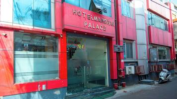 Overnatningsstedets facade