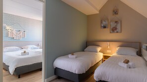 2 室のベッドルーム、WiFi