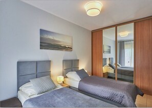 1 Schlafzimmer, kostenloses WLAN, Bettwäsche
