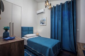 2 Schlafzimmer, Zimmersafe, kostenloses WLAN, Bettwäsche