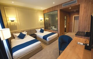 Superior Room, Multiple Beds | Egyptian cotton sheets, premium bedding, down comforters
