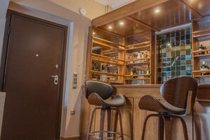 Leilighet, balkong | Minibar