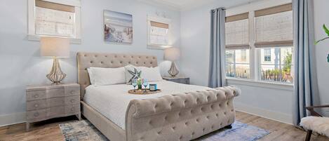 3 bedrooms, iron/ironing board, travel cot, WiFi