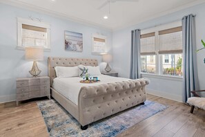 3 bedrooms, iron/ironing board, travel cot, WiFi