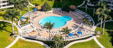 Una piscina climatizada