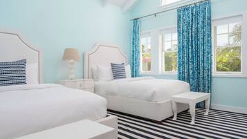 9 bedrooms, internet, bed sheets