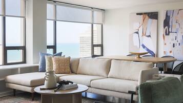 TV, stereo, offices