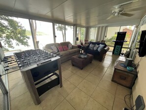 Game room - Charming 3-bedroom house on Douglas Lake close to Dandridge & Pigeon Forge! (Baneberry)