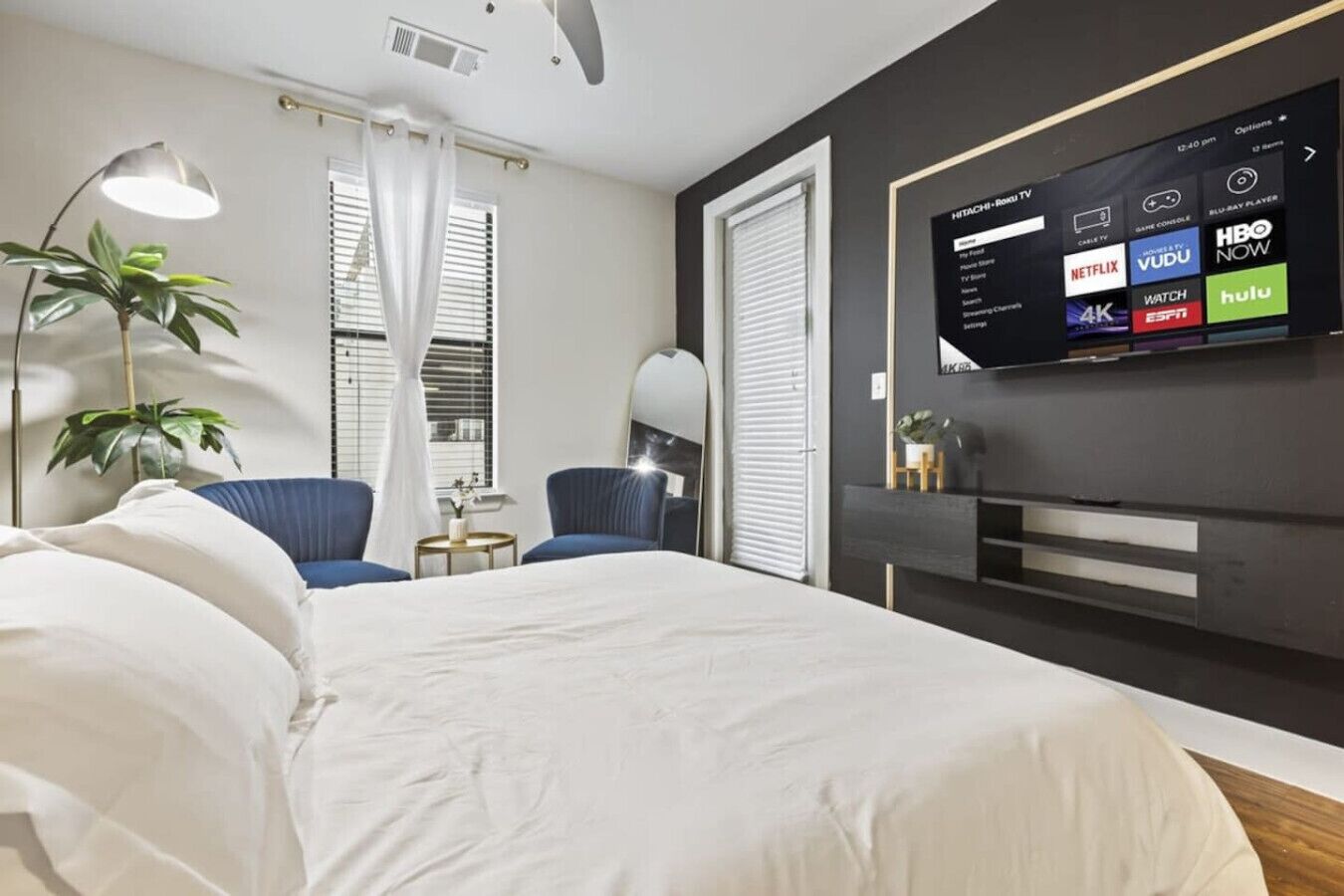 1 bedroom, WiFi, bed sheets, wheelchair access