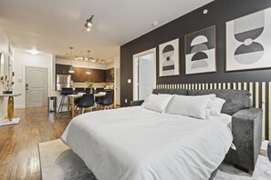 1 bedroom, WiFi, bed sheets, wheelchair access