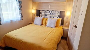 Kabin | 2 kamar tidur, setrika/meja setrika, Wi-Fi gratis, dan seprai linen