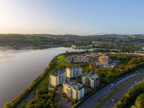 Aerial view - Panoramic Two-bedroom Penthouse (Cork)