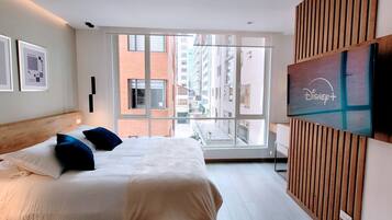 Suite monolocale Deluxe | 1 camera, con stile personalizzato, con arredamento individuale