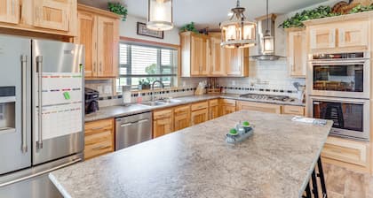 Mountain-view Retreat in Lander w/ Private Yard!