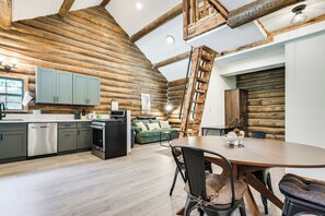 House (1 Bedroom) | Interior - Cozy Melrose Cabin w/ Fire Pit: Walk to River! (Divide)