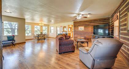 Riverfront Brady Retreat on 25 Acres!