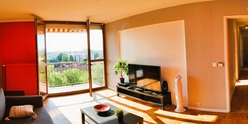 Résidence du Parc de Lyon-Est 102m², 5 chambres, PKG gratuit