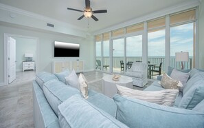 Condo, 3 Bedrooms | Living area - Phoenix Gulf Towers 1407 3 Bedroom Condo by RedAwning (Orange Beach)