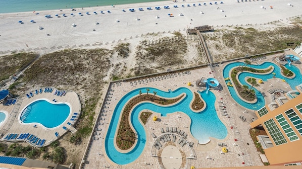 Condo, 3 Bedrooms | Pool | Indoor pool, outdoor pool - Phoenix Gulf Towers 1407 3 Bedroom Condo by RedAwning (Orange Beach)