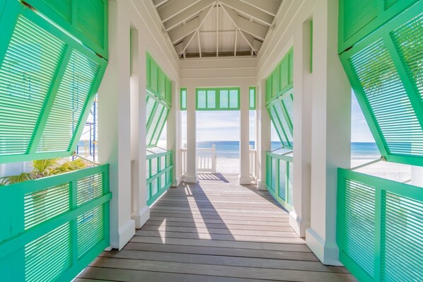 Enceinte de l’hébergement