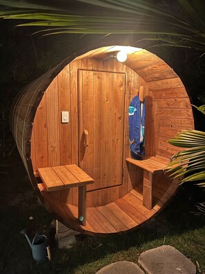 Condo, 1 Bedroom | Sauna - Akule Clubhouse: Awa 1 Bedroom Apt by the Beach 1 Condo by RedAwning (Waialua)