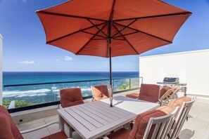 Appart'hôtel, 2 chambres | Restauration extérieure