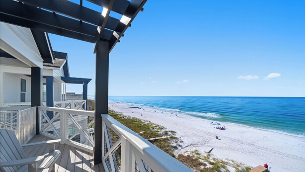 Property grounds - "Wait and Sea" New Beachfront Home in PCB with Private Pool and Beach Access! (Panama City Beach)
