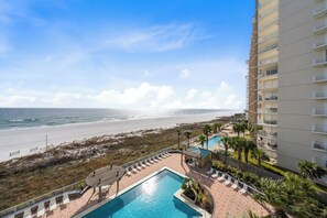 Deluxe Condo, Balcony, Beach View | View from room