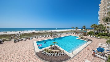 Indoor pool, outdoor pool
