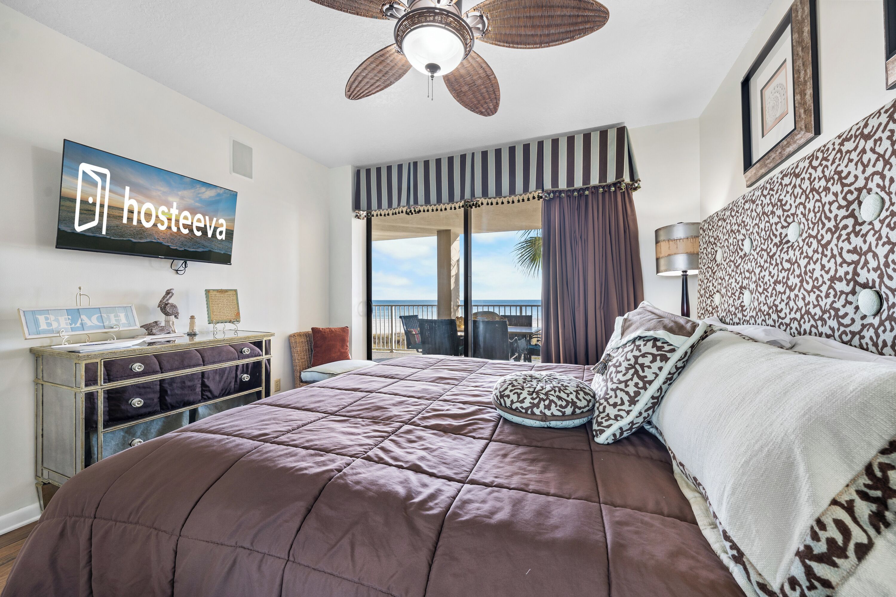 3 habitaciones, decoración personalizada y muebles diferentes 