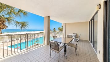 Family Condo, 3 Bedrooms, Pool Access, Beach View | Balcony