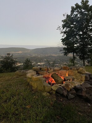 Property grounds - Cabin with beautiful mountain and valley views (Dunlap)