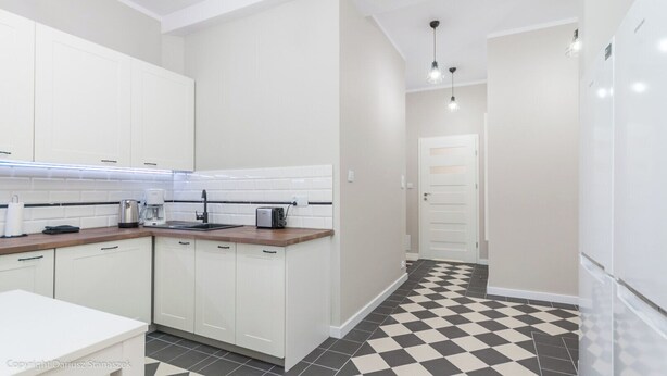 Shared kitchen - SuperApart Niepodległości 148 ROOMS  (Warsaw)