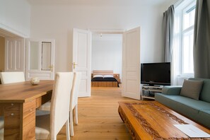 1 Schlafzimmer, Bügeleisen/Bügelbrett, kostenloses WLAN, Bettwäsche