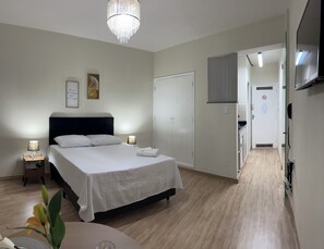 1 bedroom, iron/ironing board, free WiFi, bed sheets